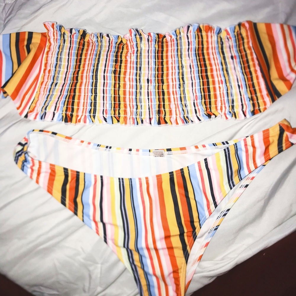 shein bandeau bikini!